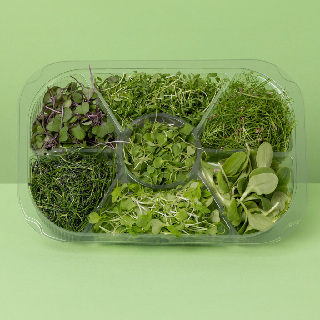 Micro Leaf Salad Wheel